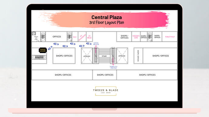 Shop Location in Central Plaza Kepayan