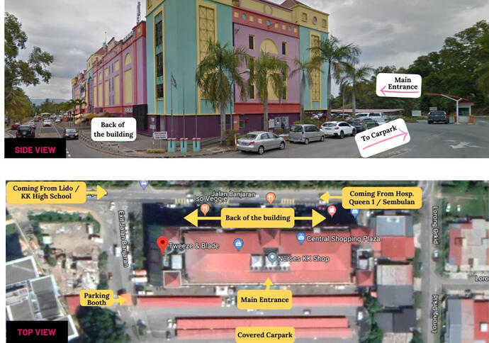 Tips around Central Plaza Building